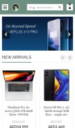 How mygsm.me looks like on a mobile device such as an iPhone.