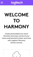 How myharmony.com looks like on a mobile device such as an iPhone.
