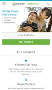How myhomepay.com looks like on a mobile device such as an iPhone.