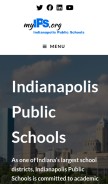 How myips.org looks like on a mobile device such as an iPhone.