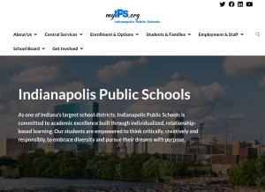 How myips.org looks like on a tablet such as an iPad.
