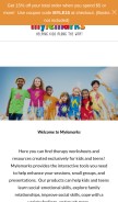 How mylemarks.com looks like on a mobile device such as an iPhone.