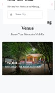 How mymandap.in looks like on a mobile device such as an iPhone.
