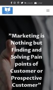 How mymarketingdiary.co.in looks like on a mobile device such as an iPhone.