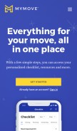 How mymove.com looks like on a mobile device such as an iPhone.