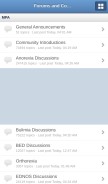 How myproana.com looks like on a mobile device such as an iPhone.