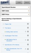 How mysbrforum.com looks like on a mobile device such as an iPhone.