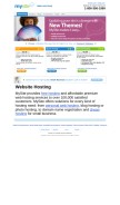 How mysite.com looks like on a mobile device such as an iPhone.