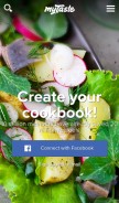 How mytasteus.com looks like on a mobile device such as an iPhone.