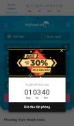 How mytour.vn looks like on a mobile device such as an iPhone.