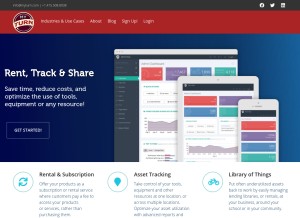 How myturn.com looks like on a tablet such as an iPad.