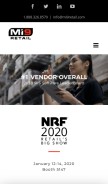 How mywebgrocer.com looks like on a mobile device such as an iPhone.