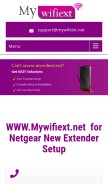 How mywifeixt.net looks like on a mobile device such as an iPhone.