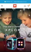 How myxplora.com looks like on a mobile device such as an iPhone.