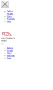 How nabstudio.com looks like on a mobile device such as an iPhone.