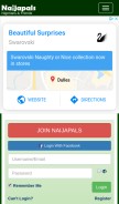 How naijapals.com looks like on a mobile device such as an iPhone.