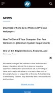 How naldotech.com looks like on a mobile device such as an iPhone.
