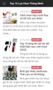 How namtt.com looks like on a mobile device such as an iPhone.