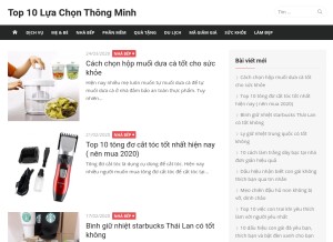 How namtt.com looks like on a tablet such as an iPad.
