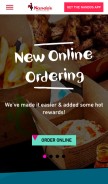 How nandosperiperi.com looks like on a mobile device such as an iPhone.