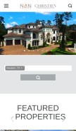 How nanproperties.com looks like on a mobile device such as an iPhone.