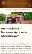How narayanaayurvedic.com looks like on a mobile device such as an iPhone.