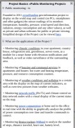 How narodmon.ru looks like on a mobile device such as an iPhone.