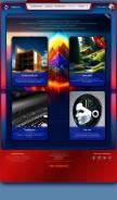 How naronord.se looks like on a mobile device such as an iPhone.