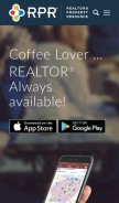 How narrpr.com looks like on a mobile device such as an iPhone.