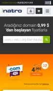 How natro.com looks like on a mobile device such as an iPhone.