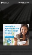 How naturalproductsinsider.com looks like on a mobile device such as an iPhone.