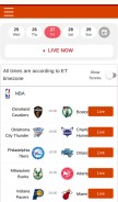 How nbabite.com looks like on a mobile device such as an iPhone.