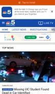 How nbcchicago.com looks like on a mobile device such as an iPhone.