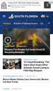 How nbcmiami.com looks like on a mobile device such as an iPhone.