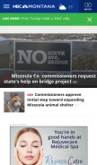 How nbcmontana.com looks like on a mobile device such as an iPhone.