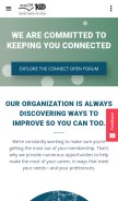 How ncacpa.org looks like on a mobile device such as an iPhone.