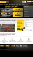 How ncmachinery.com looks like on a mobile device such as an iPhone.