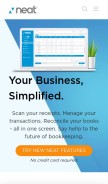 How neatco.com looks like on a mobile device such as an iPhone.