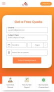 How needassignmenthelp.com looks like on a mobile device such as an iPhone.