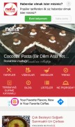 How nefisyemektarifleri.com looks like on a mobile device such as an iPhone.