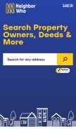 How neighborwho.com looks like on a mobile device such as an iPhone.
