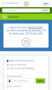 How nelnet.net looks like on a mobile device such as an iPhone.