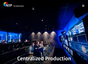 How nepworldwide.nl looks like on a tablet such as an iPad.