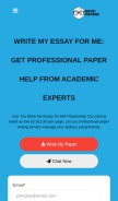 How nerdpapers.com looks like on a mobile device such as an iPhone.