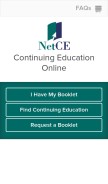 How netce.com looks like on a mobile device such as an iPhone.