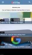 How netmag.pk looks like on a mobile device such as an iPhone.