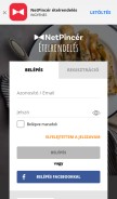 How netpincer.hu looks like on a mobile device such as an iPhone.