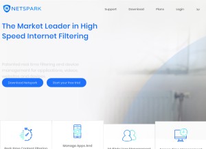 How netsparkmobile.com looks like on a tablet such as an iPad.