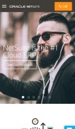 How netsuite.com looks like on a mobile device such as an iPhone.