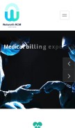 How networthrcm.com looks like on a mobile device such as an iPhone.